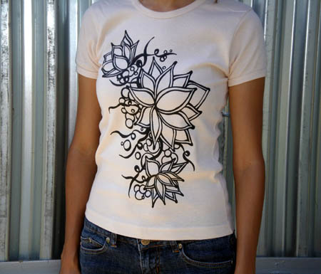lotus-graphic-tshirt