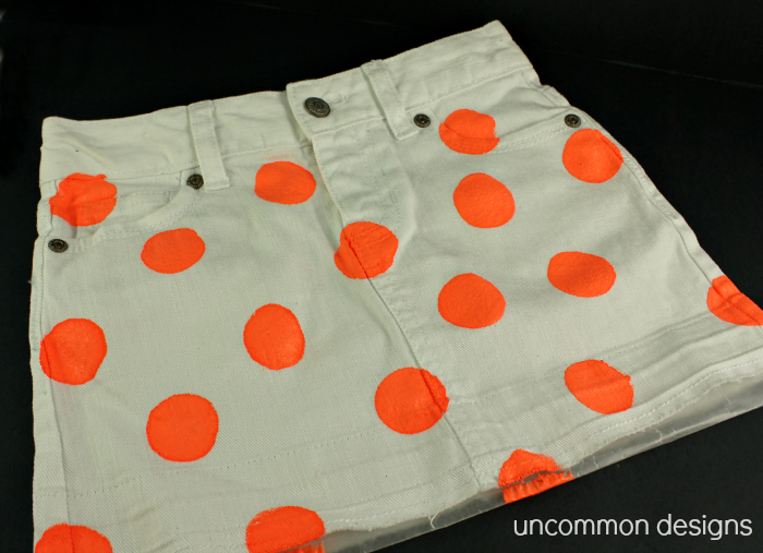neon-polka-dot-skirt-painted